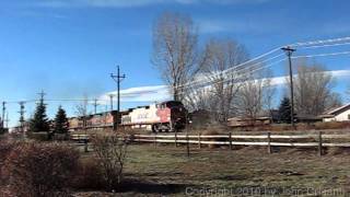 HiDef: BNSF 744 North - Awesome Lash Up... Must See!