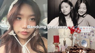 Bandung Getaway 🌿 | girls’ trip, café hopping, scenic strolling \u0026 fun times