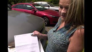 Woman warns others about car wrap scam