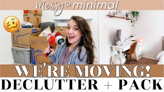 MESSY TO MINIMAL MOVING EDITION! Extreme Declutter & Pack With Me To Sell Our Home! HOMESTEAD PREP