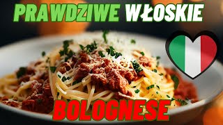 Bolognese po włosku ...przepyszne prawie jak oryginalne