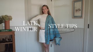 Late Winter Outfit Ideas for When You're Done Dressing for Winter