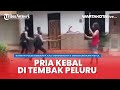 Pria Kebal Di Tembak Polisi, Malah Teriak 