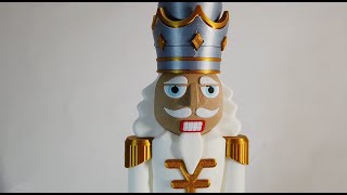 3D Printing a 40cm Christmas Nutcracker: No Glue, Just Precision!