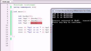 Buckys C++ Programming Tutorials 41 Pointers and Math YouTube .