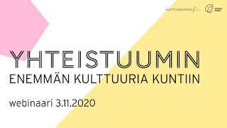 Yhteistuumin-webinaari 3.11.2020 – Loppusanat