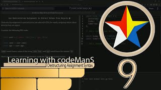 JavaScript ES6 9: Use Destructuring Assignment to Extract Values from Objects | FreeCodeCamp