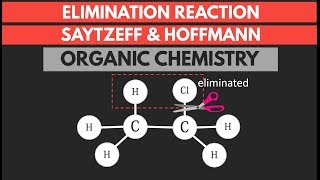 Elimination Reaction | Saytzeff and Hoffmann Rule | Organic Chemistry