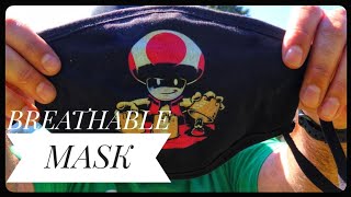 Breathable Face Mask Pattern | Teefury Mario Character Masks