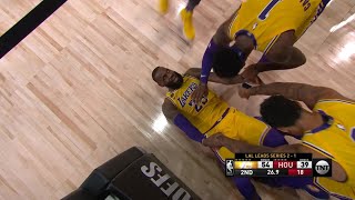 LeBron James AND1 | Game 4 | Rockets vs Lakers