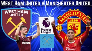 West Ham United v Manchester United | The Premier League | Match Vlog.