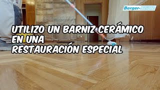 Utilizo un barniz cerámico en una restauración especial