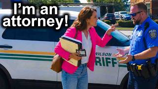 1 HOUR of IDIOT Cops Getting OWNED By Higher Authority!
