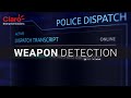 Detect Weapons with AI Video Analytics