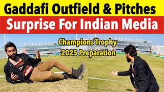 Breaking 🛑 Gaddafi Stadium Playing Field Ready ? All Preparations For Champions Trophy 2025