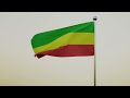 ethiopian victorious flag green yellow red ድል አድራጊው የኢትዮጵያ ሰንደቅ አላማ አረንጓዴ ቢጫ ቀይ adopted by africans