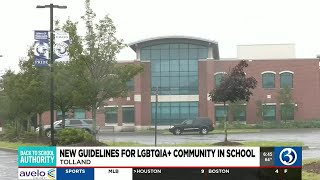 VIDEO: Students in Tolland head back to class with new LGBTQ+ guidelines
