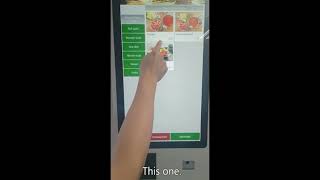Our system for self-service order kiosk can sync with the kitchen after order, show queue number