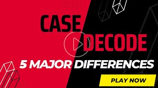 Case vs Decode- Top 5 MAJOR Differences (Oracle SQL PLSQL Tricky Interview Questions)