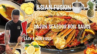 How to make Boiling Crab Whole Shabang Shebang Sha-Bang Seafood Boil Sauce Crawfish Cajun Recipe The