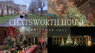 Chatsworth House Christmas 2023 | A Palace of Advent Vlog | Famiy Fun Day Out