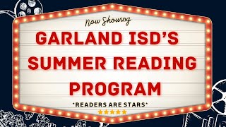 Garland ISD: Summer Reading Program