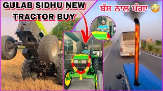 Gulab Sidhu Buy New Tractor 🚜 | Tractor vs Bus racing | Preet tractor stunt | Rajdhani gulab sidhu