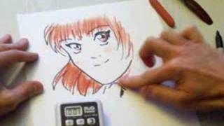 Crilley Draws "Miki" in One Minute