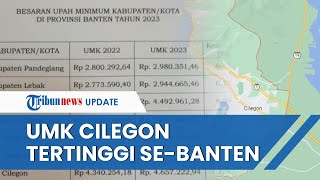 UMK Kota Cilegon 2023 Resmi Diumumkan, Tercatat Jadi yang Tertinggi di Provinsi Banten