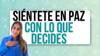 ❤️🧠¿Cómo TOMAR DECISIONES emocionalmente inteligentes y conscientes?❤️🧠: APRENDE A DECIDIR