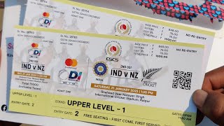 India vs Newzealand 2nd ODI, India Win,1st International Match in Raipur,Chhattisgarh 2023 #youtube