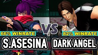 KOF XV ▰ SHERMIE ASESINA (Leona/Athena/Shermie) vs DARK ANGEL (Kim/Clark/Sylvie)