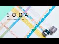 SODA Transparent Masking Tape #1 Lineup