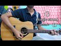 tumi jantei paro naa cheeni 2 easy guitar chords lesson cover strumming pattern progressions..