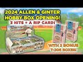 NEW CARD RELEASE!! 🌟 2024 Topps Allen & Ginter Break w/4 HITS!! + T-206 Openings 🌟