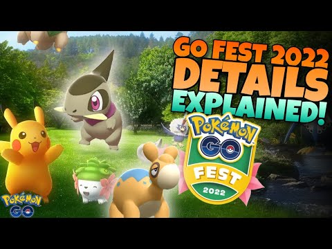 SHINY AXEW IS COMING!!!  Pokémon GO FEST 2022 EVENT DETAILS EXPLAINED!!