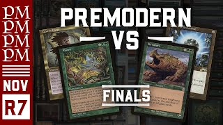 Aluren Combo vs Terra Oath -  Round 7 - FINALS - November 2024 Premodern MTG Tournament