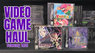 Video Game Pickups - February 2021 | PS1 HEAVIES, N64, Gameboy & MORE!