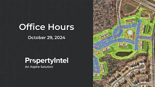 PropertyIntel Office Hours — October 2024