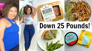 WHAT I EAT IN A DAY TO LOSE WEIGHT! Realistic Calorie Deficit + Portion Control!