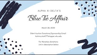 WKU Alpha Xi Delta Blue Tie Affair 2020