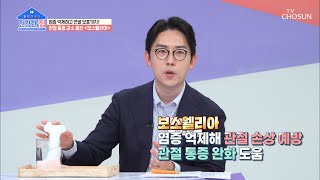 염증 억제와 연골 보호로 관절건강을 지켜주는💪 『보스웰리아』 TV CHOSUN 20220418 방송 | [건강한 집］ 89회 | TV조선