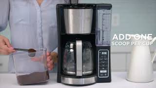 How to Brew in Small Batches with the Ninja® 12-Cup Programmable Coffee Brewer (CE200 Series)