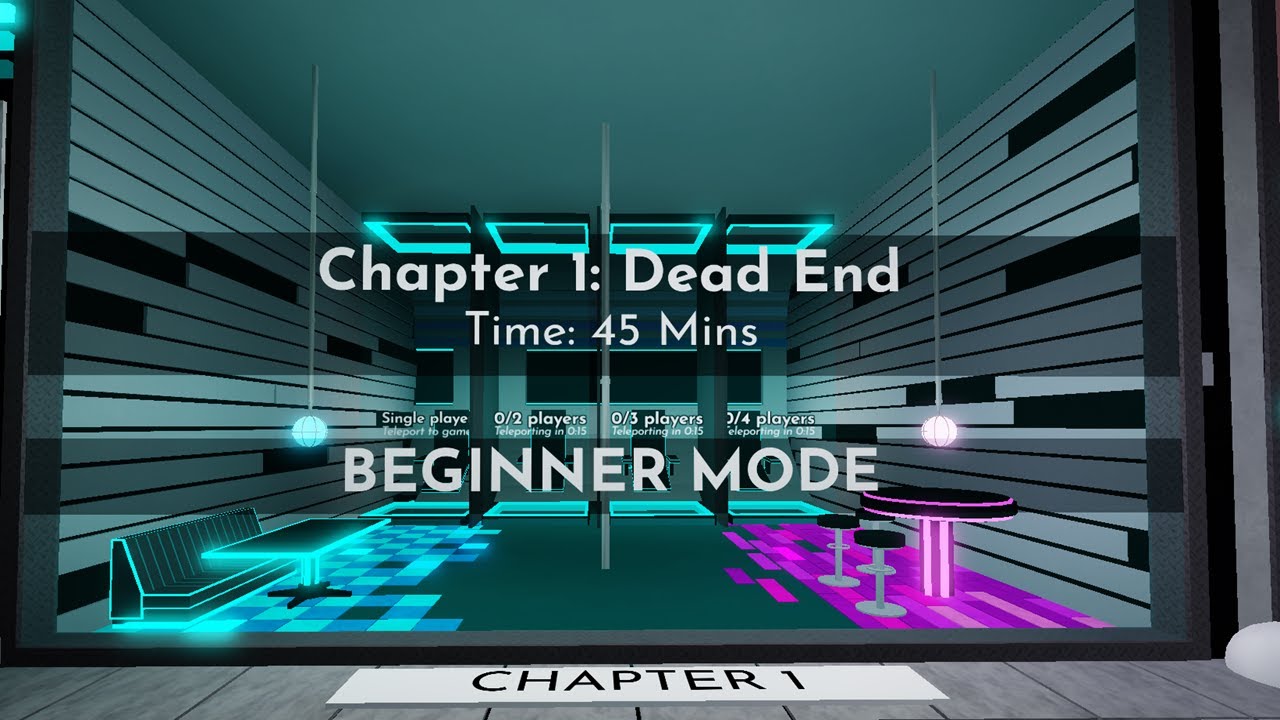 Terminal Escape Room Chapter 1 Dead End Walkthrough Beginner Mode