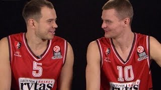 One-on-One interview: Steponas Babrauskas \u0026 Renaldas Seibutis, Lietuvos rytas Vilnius