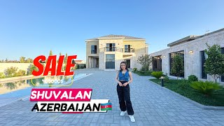 SHUVELAN MAYAKDA YENI INŞA EDİLMİŞ VİLLA SATILIR / REAL ESTATE AZERBAIJAN / ЭЛИТНАЯ НЕДВИЖИМОСТЬ