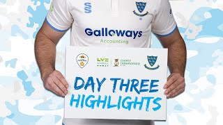 Sussex Cricket | 2022 Highlights | Day 3 | Derbyshire (A)