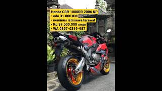 Moge Honda CBR 1000RR 2006 murah!!!