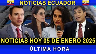 NOTICIAS ECUADOR: HOY 05 DE ENERO 2025 ÚLTIMA HORA #Ecuador #EnVivo