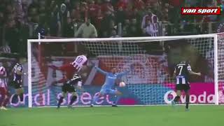 Golazo de James Rodriguez Marca el empate y su primer gol con olympiacos Que Partidazo esta  jugando